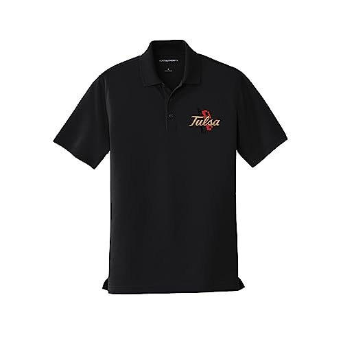Sorority Letters Shop University of Tulsa Men's Short Sleeve Performance Polo