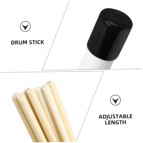 Baquetas de madera SHOWERORO para batería y percusión miniatura 4