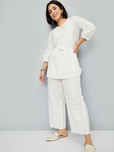 Image of Max Women's Regular Fit Mid Rise Palazzo