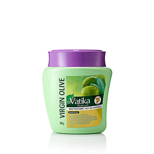 Dabur Vatika Deep Conditioning (Olive) Hair Mask (For Dry, Dull & Lifeless Hair) 500g