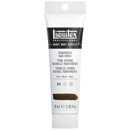 Image of Liquitex Professional Heavy Body Acrylic Paint 2-oz tube, Transparent Raw Umber