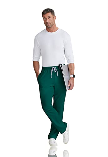 Barco Grey's Anatomy Grp558 Men's Evan Scrub Pant Hunter Green Xl #TOP3