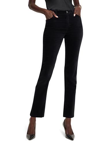 NIC+ZOE Women's 28" Velvet Straight Ankle Pant2