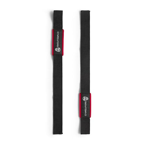 Image of Gymreapers Lifting Wrist Straps for Weightlifting, Bodybuilding, Powerlifting, Strength Training, & Deadlifts - Padded Neoprene with 18 inch Cotton