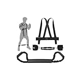 Hikeen Pro Boxing Resistance Bands to Reduce Friction,Upgraded Comfort Adjustable Vest Shadow Boxing Resistance Bands - Full Body Fitness Workout to Enhance Explosive Power Speed and Agility