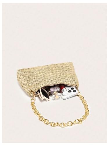 Image of Verdusa Women's Straw Woven Shoulder Bag Tote Handbag Summer Beach Purse Vacation Bags