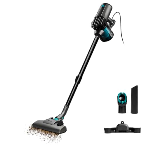 Cecotec Aspiradora Escoba con Cable Conga Thunderbrush 560 Neo. 600 W, 2 en 1, Tecnología ciclónica, Filtro de Alta eficiencia, Radio de acción 6 Metros, Incluye 2 Accesorios, Cable 4,5 m