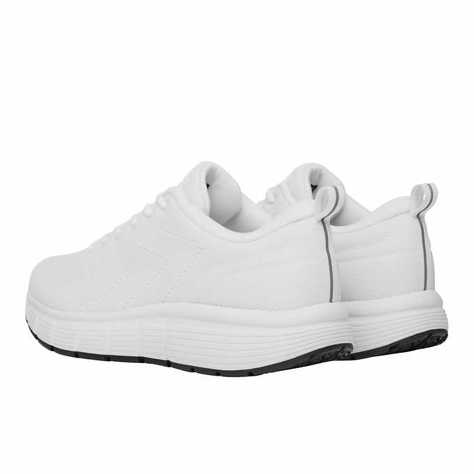 Kirkland Signature Men's Sneaker Comfort Walker Shoes, White - US Size 10.5, 77789104