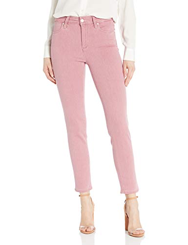 PAIGE Women's Hoxton High Rise Ankle Jean, Raspberry, 29