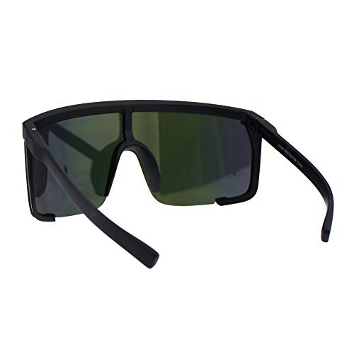 PASTL Super Oversized Goggle Sunglasses Unisex Fashion Square Mirror Lens UV 4003