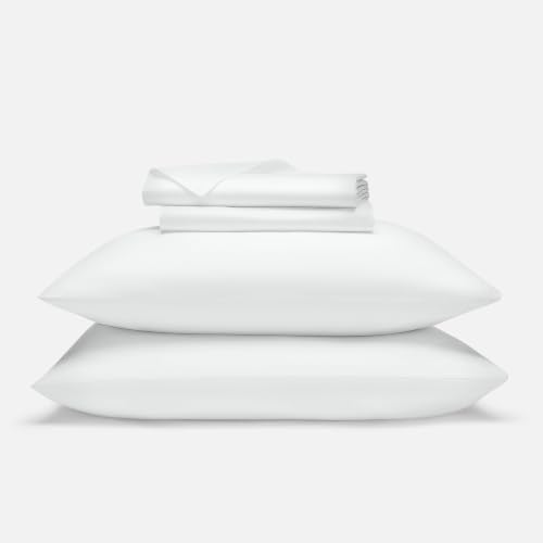 Brooklinen Luxe Sateen Sheet Set Hotel-Quality Luxury - Twin Abyss | Buttery-soft 100% long-staple cotton sateen silky & hotel-quality; softest sheets; breathable & durable; cool & luxurious. product thumbnail 17