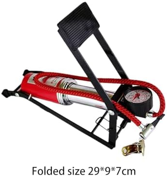 Foot Pump with Air Tube Bike Tire Pump for Scooters Football Basketball