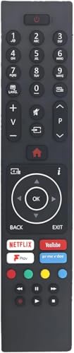 Replacement Smart TV Remote Control for Luxor Bush Digihome & Finlux No Programming Needed RC43137P