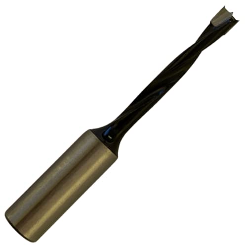 Rennie Tools - 3mm x 41mm Flute x 10mm Shank TCT Tipped Dowel Drill Bit/Lip & Spur R/H For Hand Held Or CNC Router