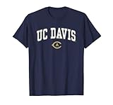 UC Davis Aggies Arch Over Logo Officially Licensed Navy T-Shirt