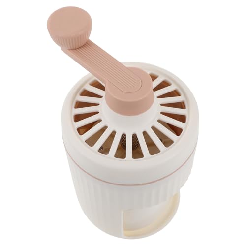 ZUNOXAZ 手動かき氷機 家用小型氷削り器 電気不要コンパクト氷クラッシャー 夏の冷たいドリンクやスムージー作りに