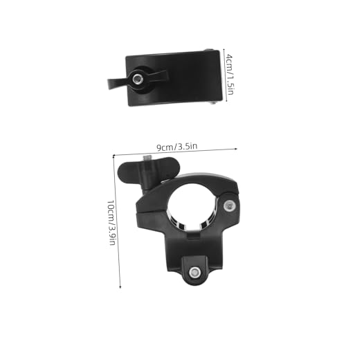 Abrazadera para batería Toddmomy de liberación rápida para tubos, soporte ligero para batería, instalación fácil, configuración segura, accesorio portátil para instrumentos de percusión miniatura 2