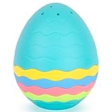 ArtCreativity Stacking Egg Toys - 7 Piece Nesting Egg Bath Toys for Kids in Pastel Colors - Drainage Holes for Fun in The Bathtub - Easter Toys Stacking Gifts for Boys and Girls - Easter Party Favors