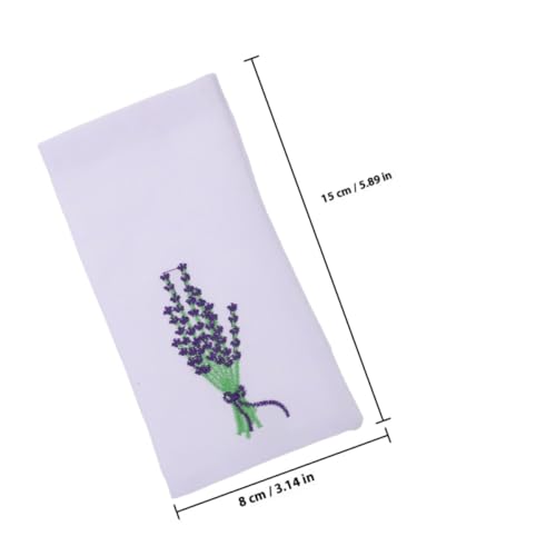 Ipetboom 9pcs Bolsas de Sachet Lavanda Portátiles miniatura 2
