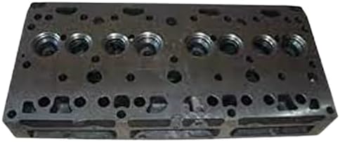 New Engine Cylinder Head Bare with Guides Fits for Perkinnss Standard | Compatible with Direct Injection D4.203 ZZ80033 | Durable Replacement Heavy Duty Cylinder Head for Diesel Engine Models