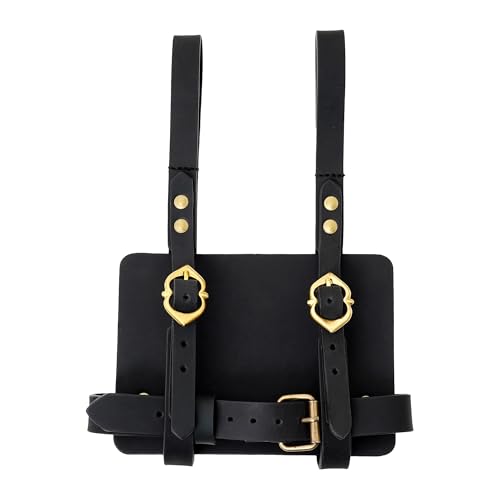 Lord of Battles Libro o diario dell'avventuriero realizzato a mano in vera pelle, 13 x 18 cm, colore: nero