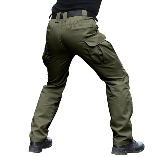 2025 Mens Cargo Work Pants Durable Ripstop Tactical Pants, Outdoor Apparel, Outdoor Apparel, Lightweight Work Hiking Pants2