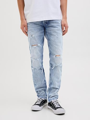 Jean slim JACK & JONES taille basse pour un look urbain et dynamique