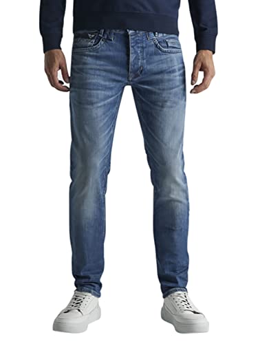 PME Legend Herren Jeans Commander 3.0 Fresh mid Blue blau - 38/32