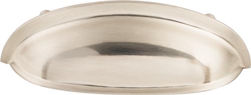 Top Knobs M360 Somerset Collection 3" Somerset Cup Pull, Brushed Satin Nickel