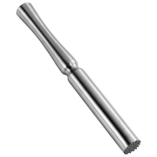 KICHOUSE Stainless Steel Cocktail Muddler Lemon Smasher Machine for Cocktails Ice Crusher Bar Tool Easy to Use and Clean