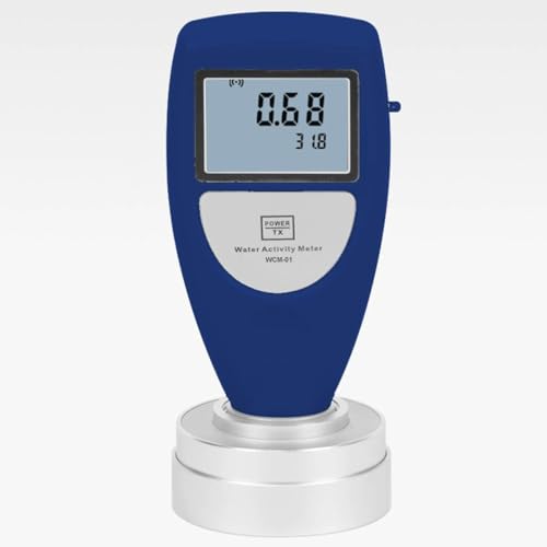 Misuratore di attività dell'acqua portatile for alimenti, precisione 0-1,0 aw ± 0,02 aw, test di 5 minuti, uscita dati USB(Blueb,StandardＭodel)