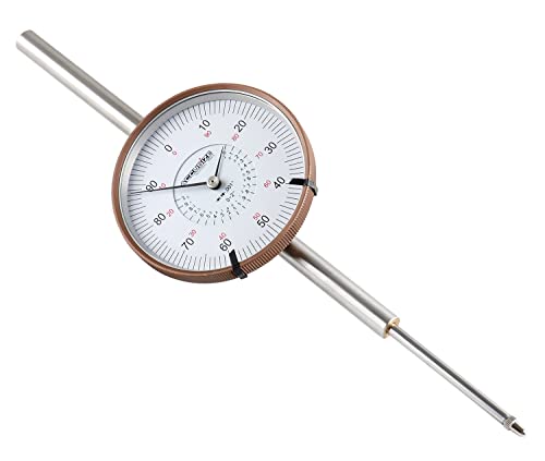Comparateur 0-5,1 cm Accusize à grand cadran de 7,6 cm