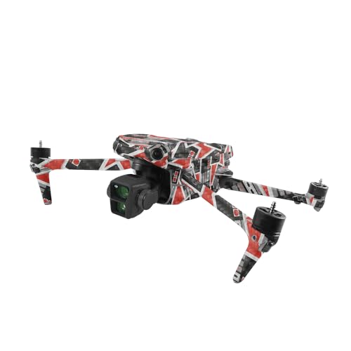 Image of MightySkins Carbon Fiber Skin Compatible with DJI Air 3 - Retro Controllers 3 | Protective, Durable Textured Carbon Fiber Finish | Easy to Apply