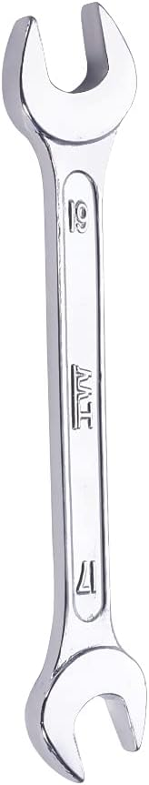 Auniwaig 27-30mm Double Open End Wrench 45# Carbon Steel Chrome Plated 265mm Length