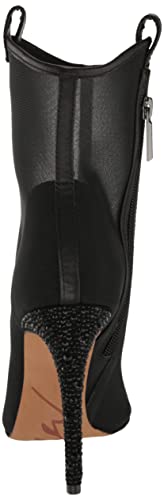 Karl Lagerfeld Paris Women's Clea Mesh Heeled Bootie Combat Boot3