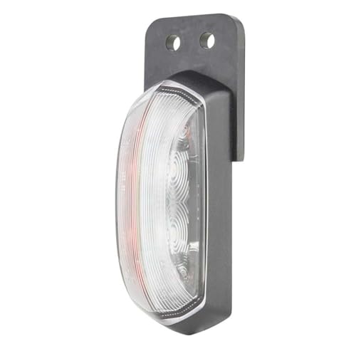 HELLA 2XS 205 020-051 Umrissleuchte - Begrenzungsleuchte - Anhänger - Wohnwagen - LED - 24V - ADR/GGVS/ECE/CCC - Kabel: 500mm - seitlicher Anbau