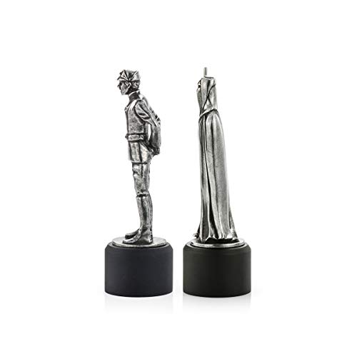 Royal Selangor Hand Finished Star Wars Collection Pewter Imperial Officer & Royal Guard Bishop & Knight Chess Piece Pair Gift #TOP22