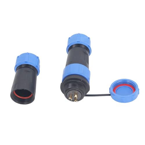 Conector aviación 3 pines IP68 30A Gavigain 3 piezas miniatura 4
