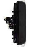 PT Auto Warehouse GM-3913S-FR - Outside Exterior Outer Door Handle, Smooth Black - Passenger Side Front