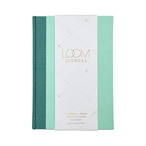 Promptly Journals, Our Parent-Child Connection Journal: Spark Creativity, Start Conversations (Mint), Linen/Leatherette | Kids Journal | Quality Time Gifts | Daddy Daughter Gifts | Mom and Son Gifts Cover