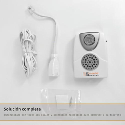 Amplificador de sonido para teléfonos CEA40 blanco ideal para videollamadas en casa 4