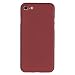 totallee iPhone 7 Case, Thinnest Cover Premium Ultra Thin Light Slim Minimal Anti-Scratch Protective - for Apple iPhone 7 The Scarf (Burgundy Red)