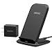 CHOETECH 15W Wireless Charger, Fast Wireless Charging Stand with QC 3.0 Adapter Compatible iPhone 11/11 Pro/11 Pro Max/XS Max/XR/XS/X/8/8 Plus, LG V30/V35/V40/G8, Galaxy Note 10/S10/S10E, Pixel 3/4XL