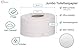 Blanc HYGIENIC Toilettenpapier Jumbo – 6 x Jumbo-Rollen à 300 m, 2-lagig, 100% reiner Zellstoff, Klopapierrolle ideal für Jumbo Toilettenpapier-Spender, Ø 260 mm, rein-weiß