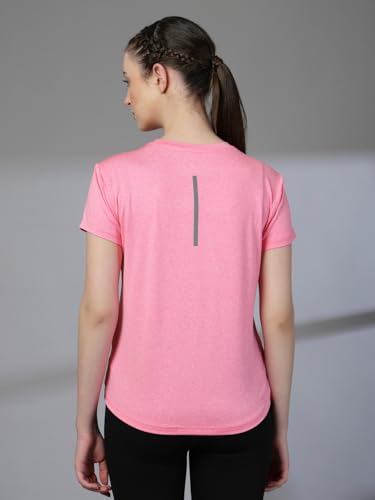 Image of CHKOKKO Gym Tshirt for Women Workout Dry Fit t Shirt Sports Tshirt Lightweight Round Neck Breathable Half Sleeve Activewear Running Yoga Tops for Woman