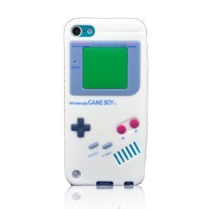 I Need Authentic 3D White Gameboy Soft Silicon Case Cover Compatible for Ipod Touch 5/5g/5th Generation