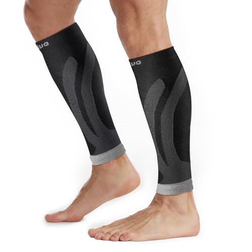 CAMBIVO 2 Paires Manchon Compression Mollet, Manchon de Compression, Bas de Contention Femme Homme,...