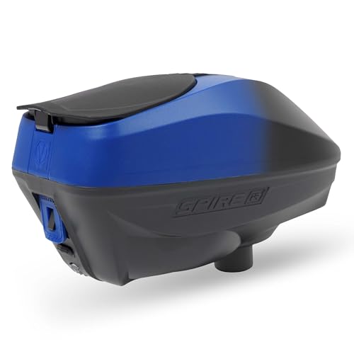 VIRTUE Spire IR² Electronic Paintball Loaders/Hoppers - Blue Black Fade