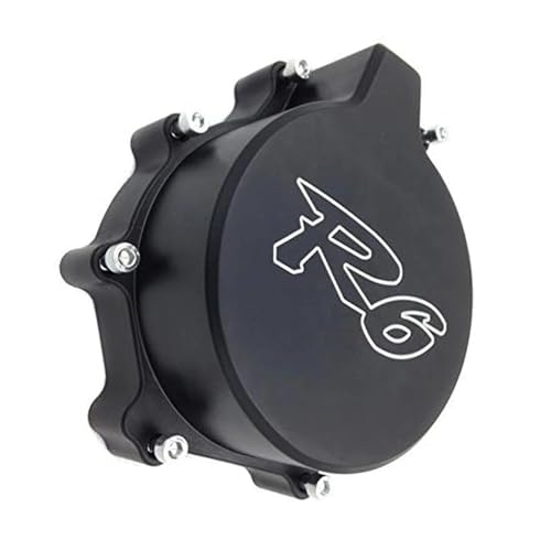 Cache stator moteur YZF R6 noir haute résistance aluminium 1999 - 2002
