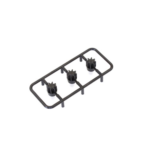 Pignons pour Mini-Z Buggy 8 dents en lot de 3 pièces de rechange pour voiture RC
